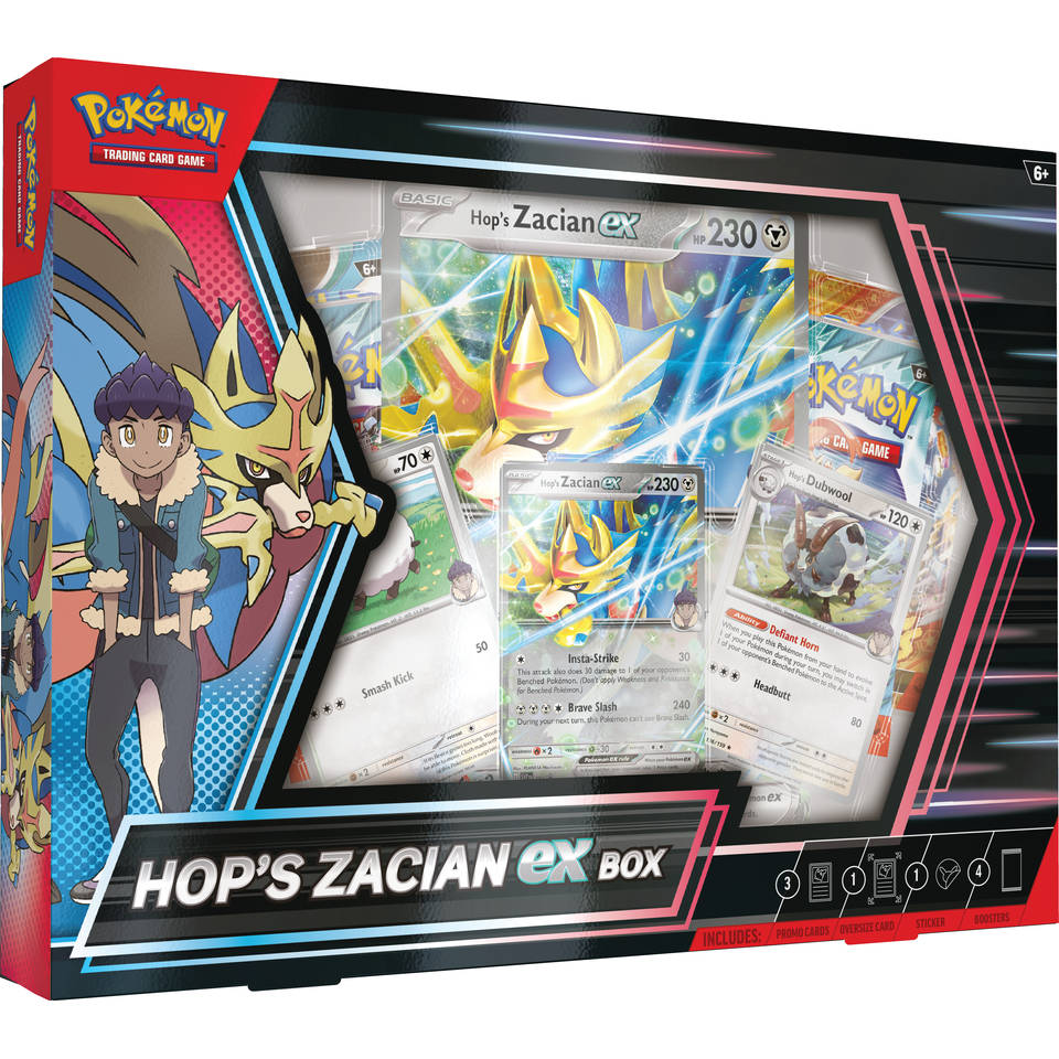 Hop’s Zacian Collection Box
