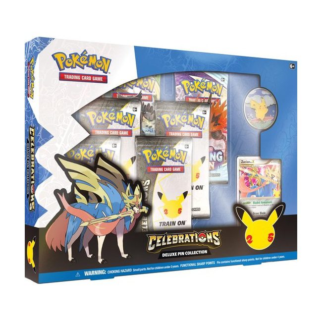 Zacian Celebrations Collection Box