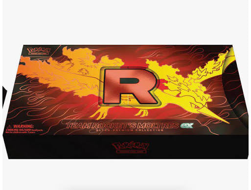 Team Rocket Moltres ex Ultra-Premium Collection Case