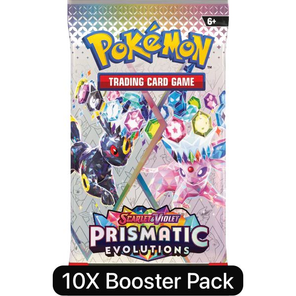 10X Prismatic Evolutions Boosterpack