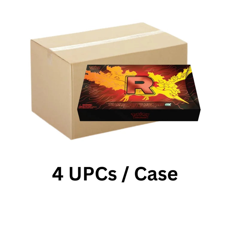 Team Rocket Moltres ex Ultra-Premium Collection Case